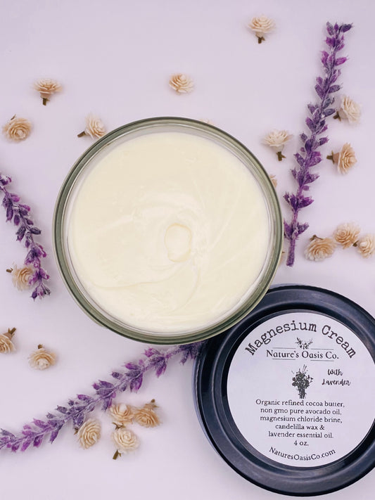 Magnesium Cream- With Lavender