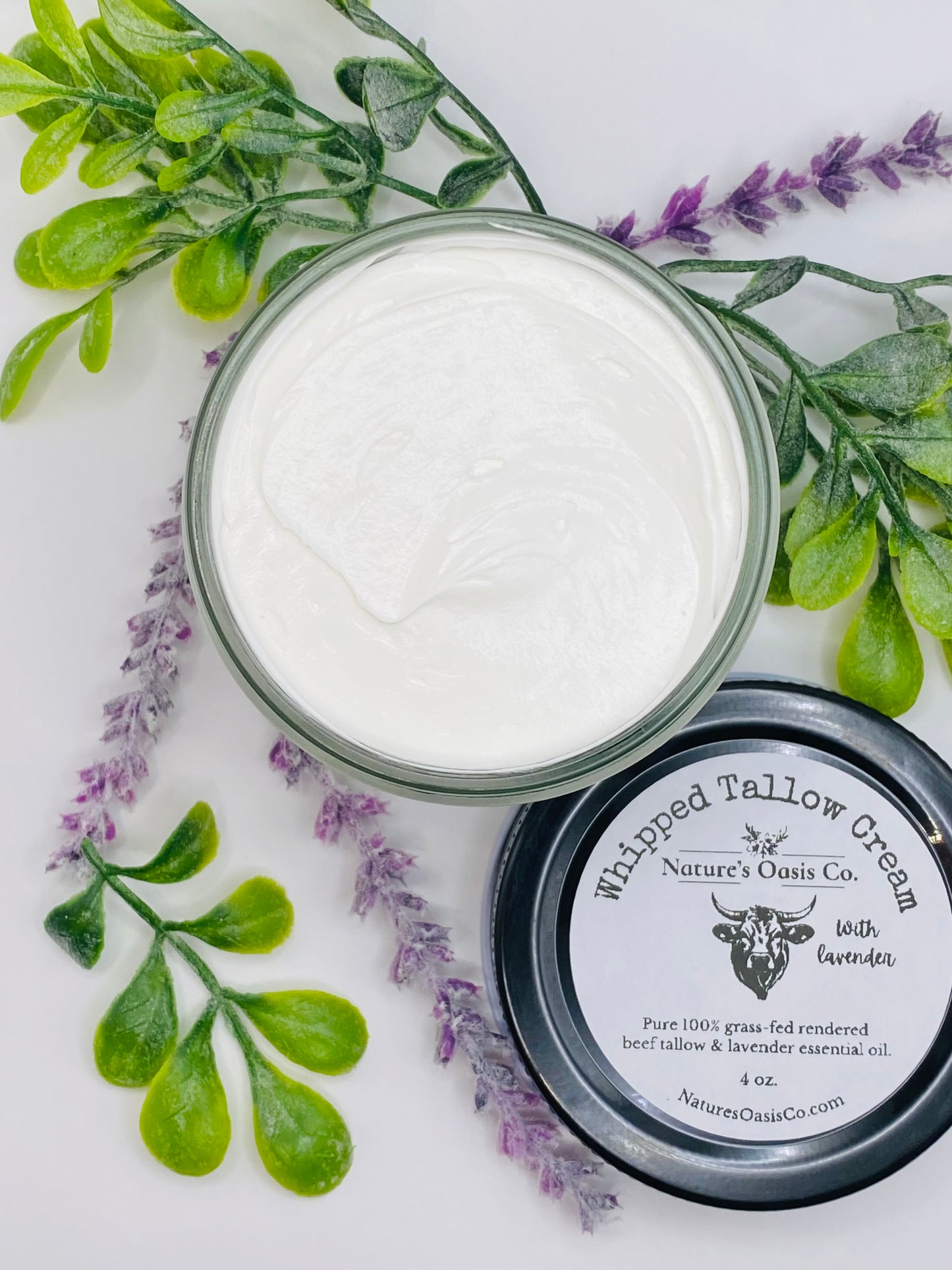 Whipped Tallow Cream- With Lavender