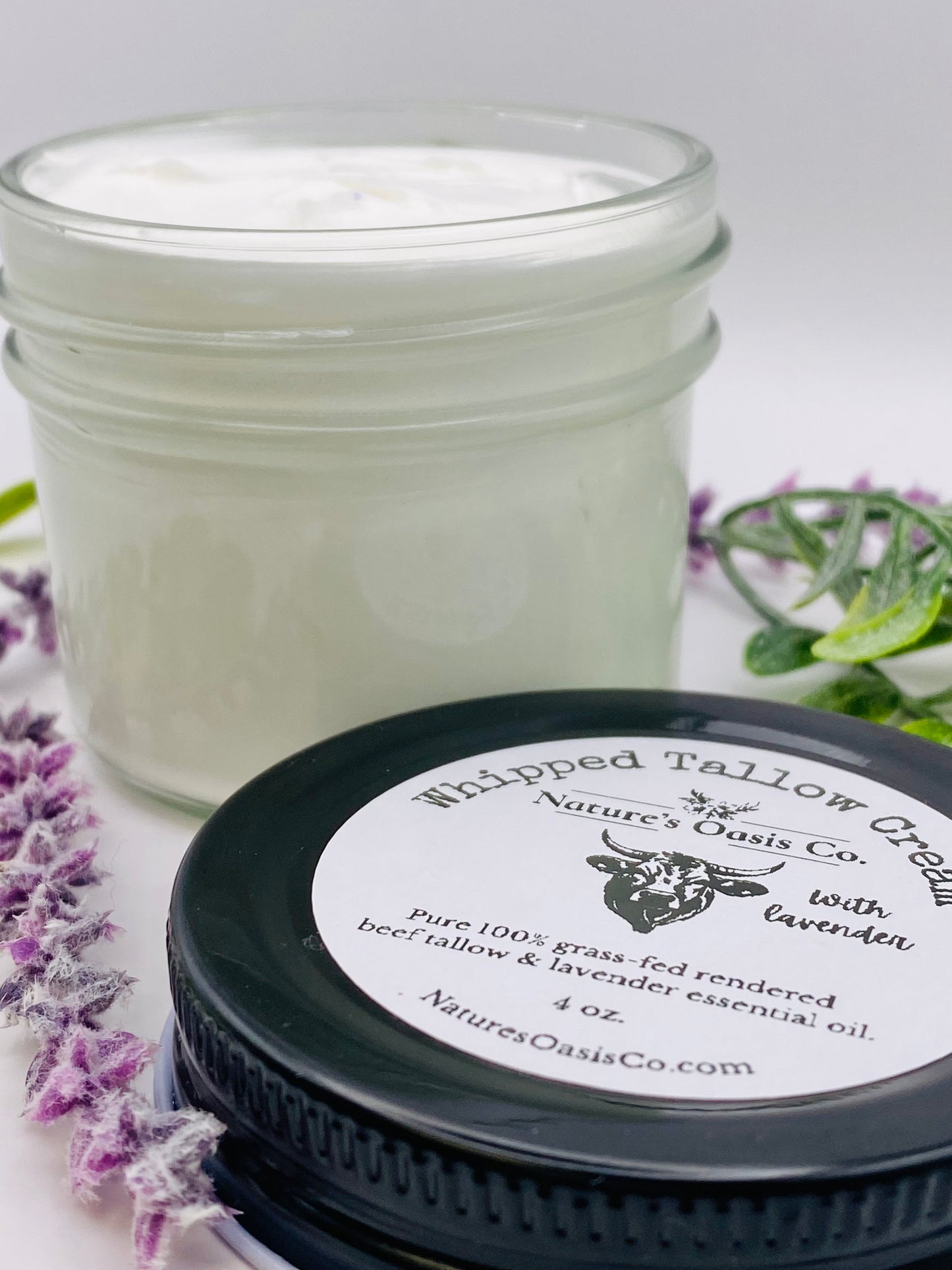 Whipped Tallow Cream- With Lavender